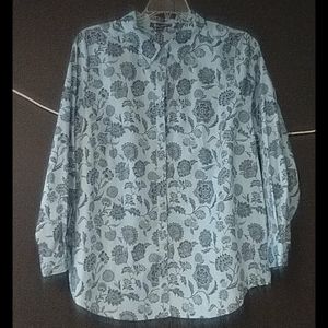 Roman's New collared long sleeve shirt